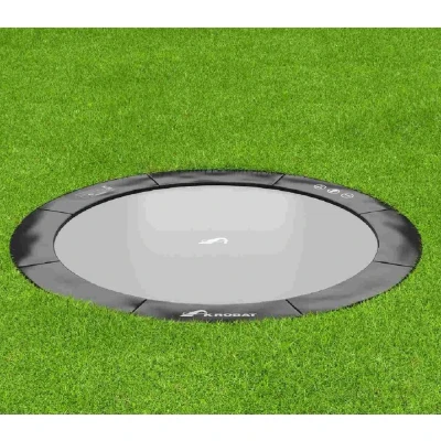 Afbeelding van Akrobat Trampoline Primus Flat to the ground 430 cm Rond Zwart