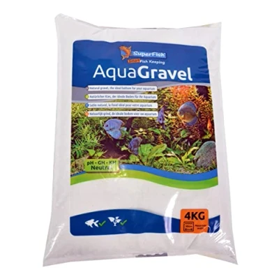 Afbeelding van SuperFish aqua grind sneeuw wit 4 kg