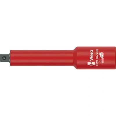 Afbeelding van WERA 8794 SA VDE Zyklop verlengstuk, geïsoleerd, kort, 1/4&quot; x 91 mm 05005950001