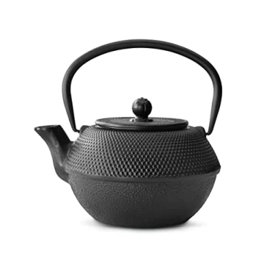 Afbeelding van Bredemeijer Theepot Cast Iron Jang 1.1L, Zwart