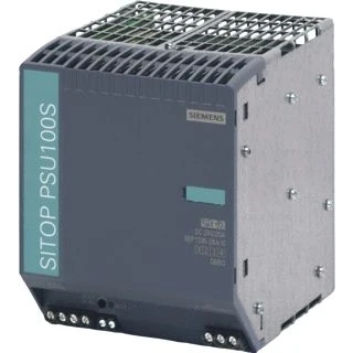 Afbeelding van Siemens sitop psu100s 20 a stabilized power supply input 120 230v ac output 24v dc 6ep1336 2ba10