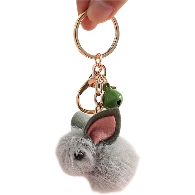 Afbeelding van Boraboi® Schattige Pluche Sleutelhanger met Karabijnhaak voor Divers Gebruik en Cadeau ideeën