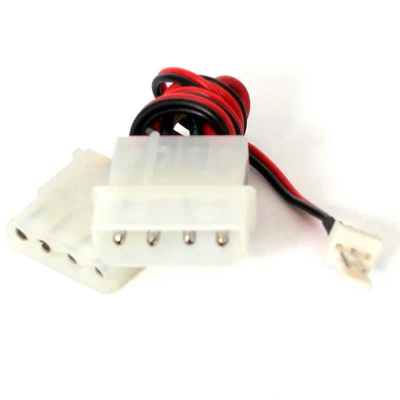 Afbeelding van StarTech.com 15cm (6inch) TX3 to Large Internal Power LP4 CPU Fan Adapter Cable