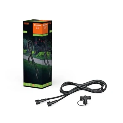 Afbeelding van LEDVANCE ENDURA HYBRID CONNECTOR, componenten voor hybrideverlichting, zwart, kunststof, beschermingsklasse IP67, zonne en netvoeding, verschillende toepassingen, eenvoudige installatie