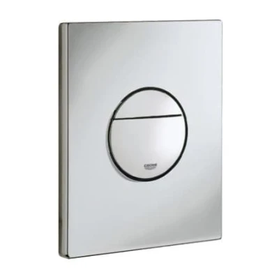 Afbeelding van Grohe Luna bedieningsplaat verticaal/horizontaal mat Chroom