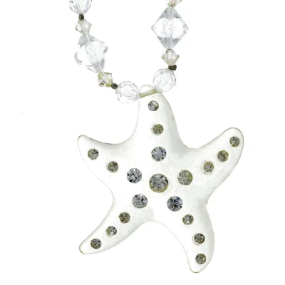 Afbeelding van Behave Ketting met kralen en grote ster hanger