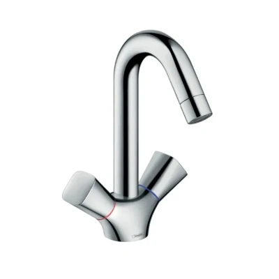 Afbeelding van Hansgrohe Logis wastafelkraan 150 met draaibare uitloop 120