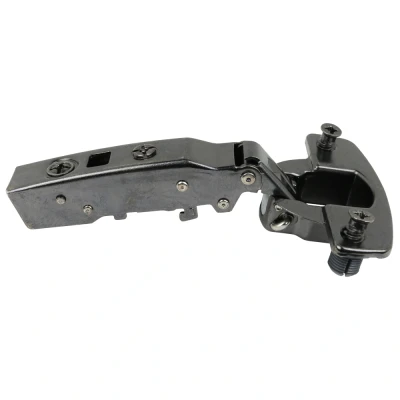 Afbeelding van Hettich scharnier Sensys 8675 110, voorliggend GREEPLOZE DEUREN Obsidiaan zwart