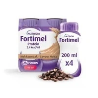 Afbeelding van Fortimel Protein 2.4kcal Mokka 4x200ml