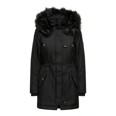 Afbeelding van ONLY Onliris Fur Winter Parka Cc 2023 Otw mantel dames, Black/Detail:BLACK FUR, XS