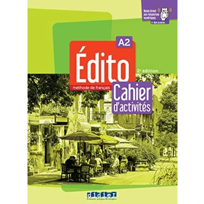 Afbeelding van Édito A2 édition 2022 2024 Cahier + didierfle.app: d&#039;activités