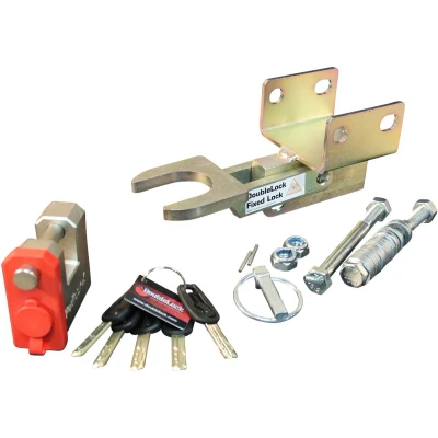 Afbeelding van Fixed Lock AK301 SCM 2x horizontaal (AL KO) M12 Doublelock Koppelingsslot gekeurd BouwmanAanhangwagens.nl