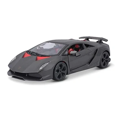 Afbeelding van Bburago 18 21061 STAR 1:24 Lamborghini Sesto Elemento, grijs metallic
