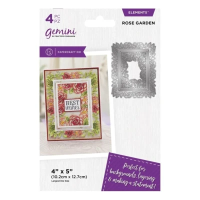 Afbeelding van Gemini Elements Everyday Nesting Snijmal Rose Garden