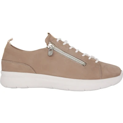 Afbeelding van Ganter Kira dames sneaker Taupe maat 36 (EU) 3.5 (UK)