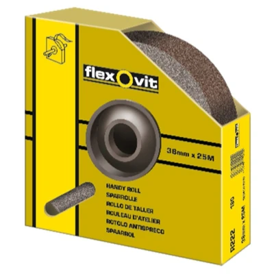 Afbeelding van Flexovit Schuurrollen, Linnen 50MTRX100MM K100
