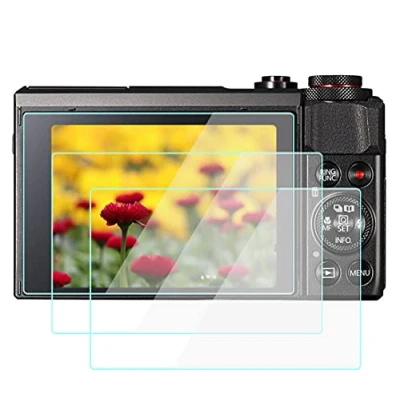 Afbeelding van KOMET Schermbeschermer voor Canon G9X G7X G5X Mark ii /Mark i, 9H gehard glas, anti bubbel, kras, vingerafdruk [3 pak]