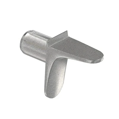 Afbeelding van Bodemdragers met kussen Ø5 mm 20 stuks Made in Germany roestvrije plankdragers plankhouders pad plankpennen verzinkt