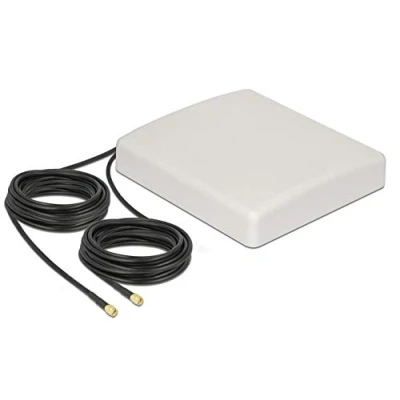 Afbeelding van DeLOCK 89891, 8 dBi, 0.698 0.96/1.71 2.7 GHz, 50 Ohm, Richtantenne, SMA, 10 m