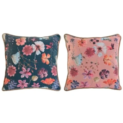 Afbeelding van Kussen Home ESPRIT Romantiek 45 x 5 cm (2 Stuks)