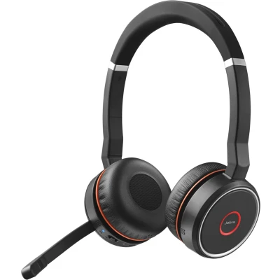 Afbeelding van Jabra Evolve 75 zwart met deskstand Draadloze Headset