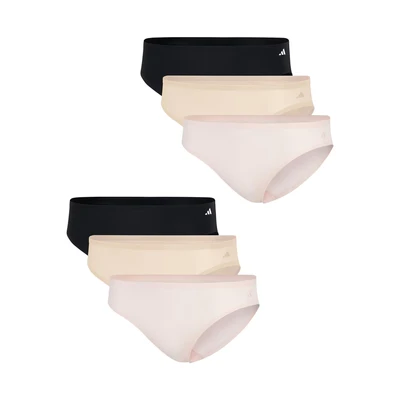 Afbeelding van adidas Sportswear 6PACK Active Light FLEX Bikinibroekje assorted, Dames, Maat: Large, Assorted
