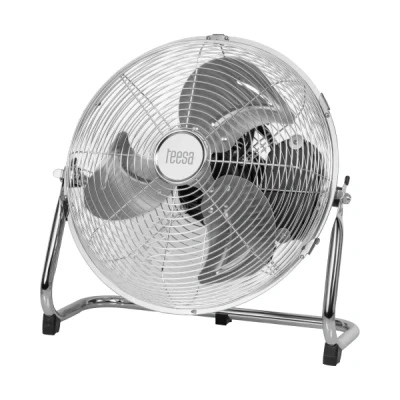 Afbeelding van Teesa Vloerventilator 30 cm Staand 3 Snelheden Verstelbare Kantelhoek 50W Metaal TSA8057