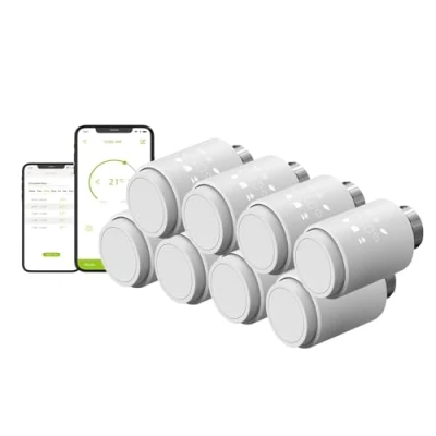 Afbeelding van Qiumi Smart Wifi Radiator Actuator Direct Programmeerbare Thermostatische Valve Ondersteuning Alexa Googlehome Geen gateway vereist