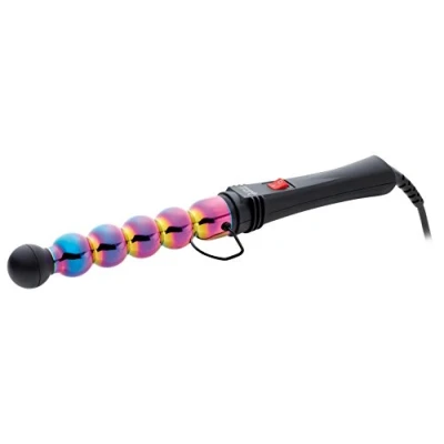 Afbeelding van GAMMAPIU&#039; Krulspelden, professionele ijzeren bubble regenboog, brede en smalle golven, hittebestendige punt, lange bewegingsonscherpte, opwarming, Italiaans stopcontact (23937)