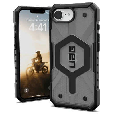 Afbeelding van UAG Pathfinder Clear Mag geschikt voor iPhone 16e (2025) Hoesje transparant