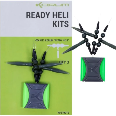 Afbeelding van Korum Ready Heli Kits (3 pcs)