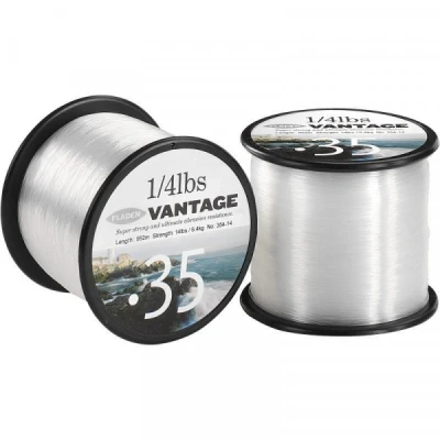 Afbeelding van Fladen Vantage Pro quarter pound clear 0.35mm 14lbs 952m Nylon vislijn