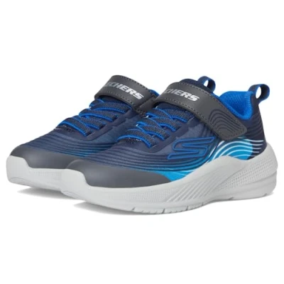 Afbeelding van Skechers Microspec Advance Sneaker voor jongens, marineblauw, 11 UK Child