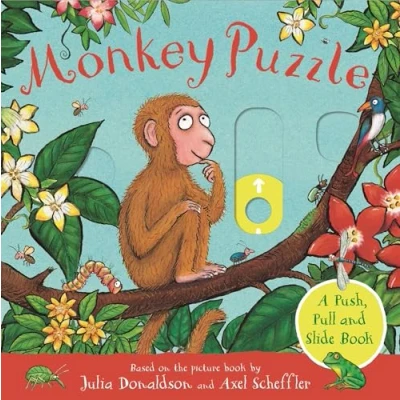 Afbeelding van Monkey Puzzle: A Push, Pull and Slide Book