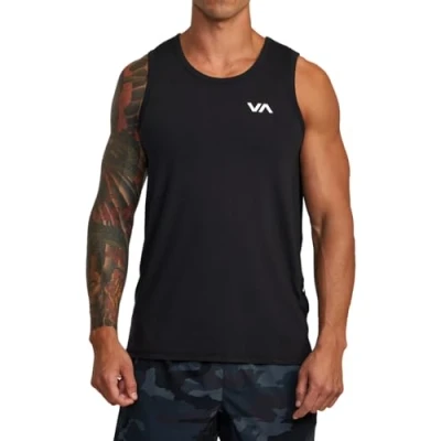 Afbeelding van RVCA VENT Top, Heren, Maat: Large, Black