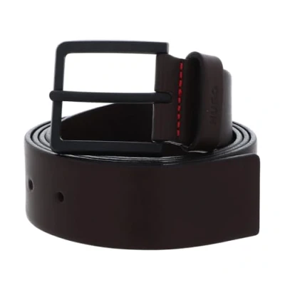 Afbeelding van HUGO Gionios Riem, Heren, Maat: 85, Dark brown