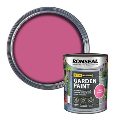 Afbeelding van Ronseal RSLGPPJ750 GPPJ750 Tuinverf Roze Jasmijn 750ml, 750 ml
