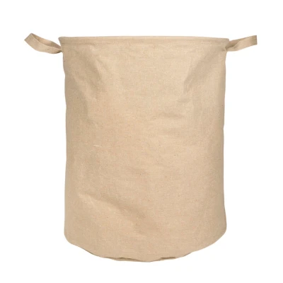 Afbeelding van QUVIO Wasmand rond kraftlook L
