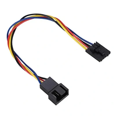 Afbeelding van ASHATA 5 Pin naar 4 Gewijd Fan Adapter Conversie Kabel, 5Pcs 5Pin 4Pin Kabel Interface Connector Converter Speciale Voor Dell