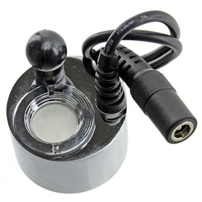 Afbeelding van SPARES2GO Opti Myst Heater Glazen Schijftransducer compatibel met Dimplex Ultransmit Elektrische Muurbrand