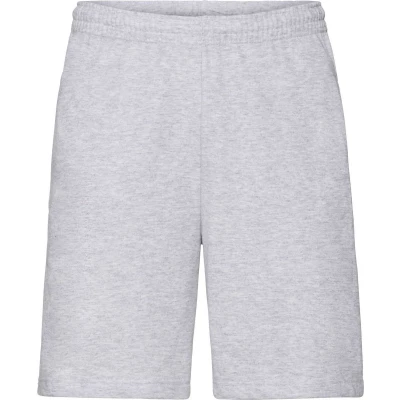 Afbeelding van Heren korte broek / short sportbroek grijs M