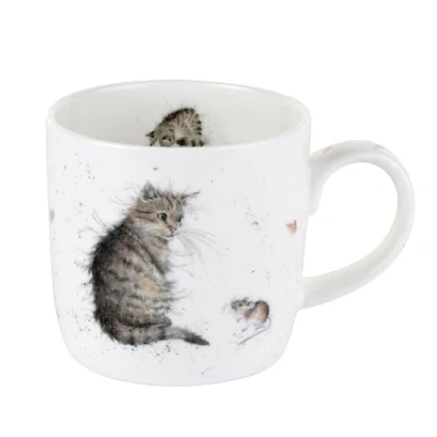 Afbeelding van Wrendale Mok Cat and Mouse
