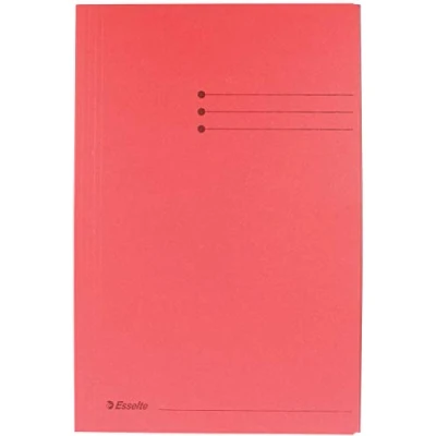 Afbeelding van 50x Esselte dossiermap rood, ft folio