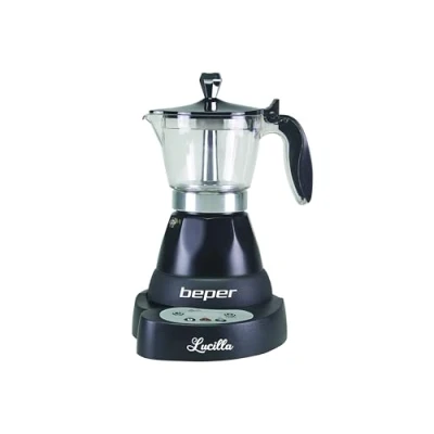 Afbeelding van Beper BC.041N elektrische espressomachine 3 koffiekopjes