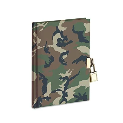 Afbeelding van Mareli Geheim dagboek met metalen slot en 2 sleutels, 14,5 x 18,5 cm.
