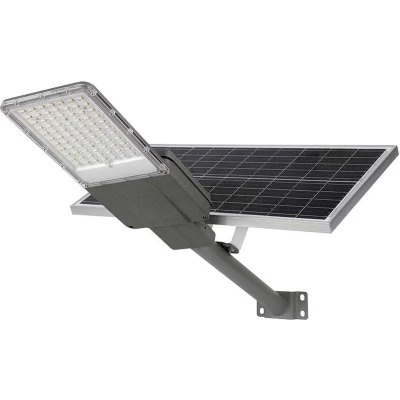 Afbeelding van V TAC VT 15300ST Solarlampen Straatlantaarns op zonne energie IP65 3500 Lumen 6500K
