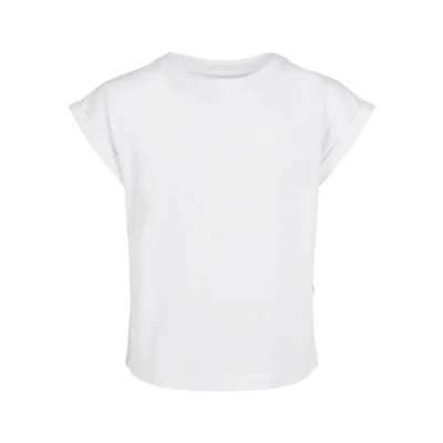 Afbeelding van Urban Classics Extended Shoulder Tshirt basic voor kinderen, Maat: 110/116, White