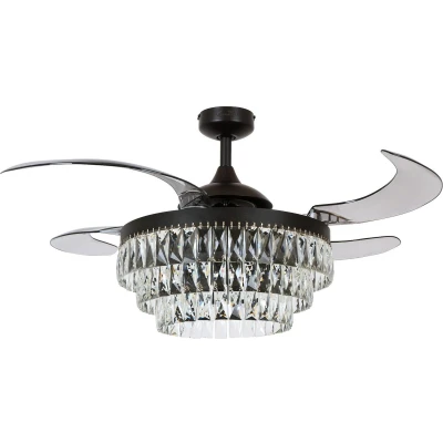 Afbeelding van Beacon Fanaway Veil Indoor Plafondventilator 122CM Zwart (incl. verlichting) 212922