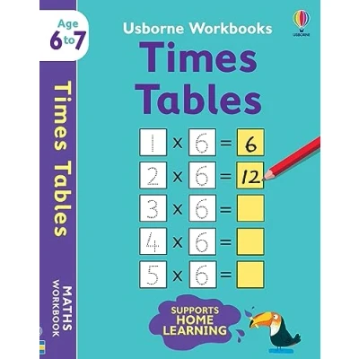 Afbeelding van Usborne Workbooks Times Tables 6 7