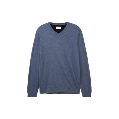 Afbeelding van TOM Tailor Trui, Heren, Maat: Medium, Blau